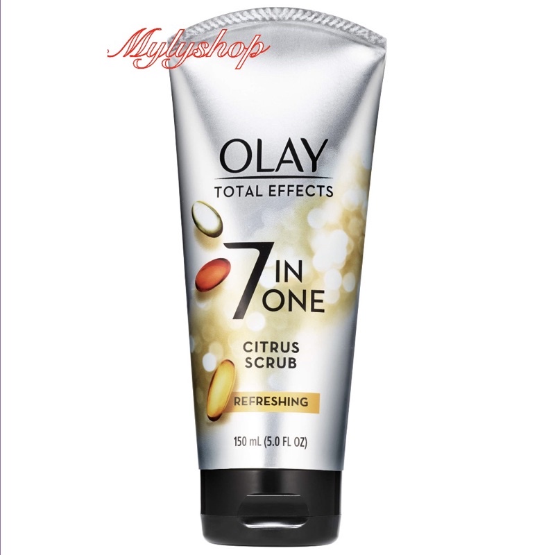 Sữa rửa mặt Olay Sáng Da Total Effects 7 in 1 Refreshing Citrus 150ml