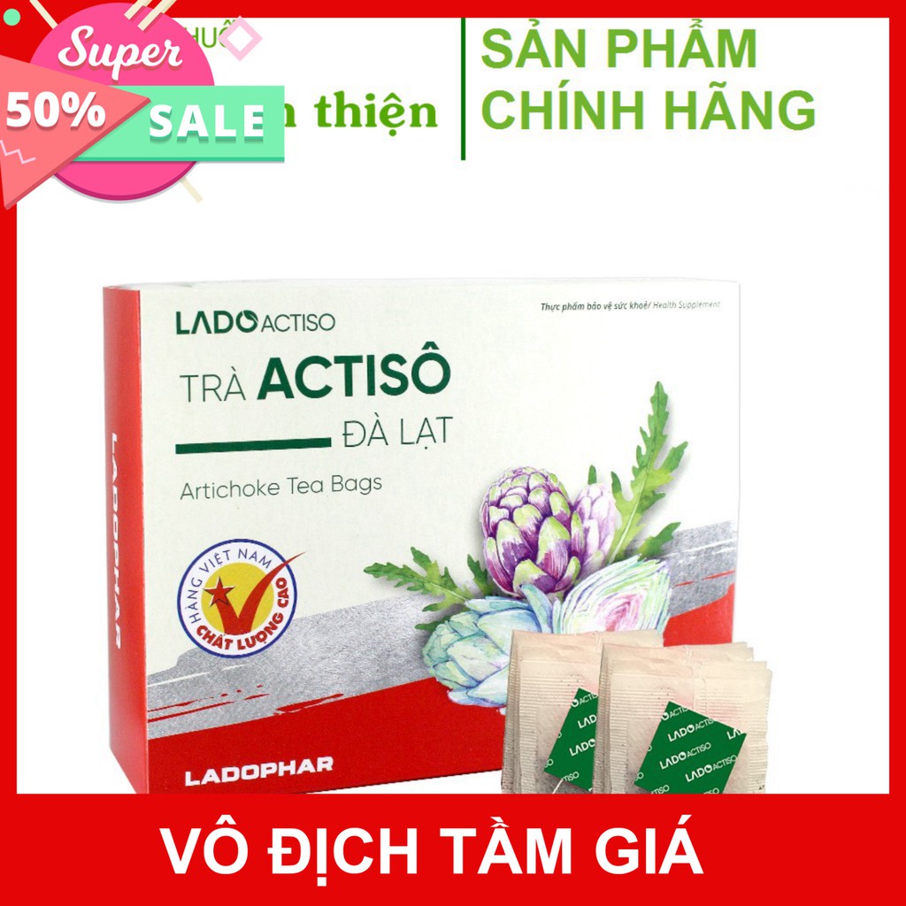 Ladoactiso Trà actiso – Hỗ trợ thanh nhiệt, giải độc gan, bảo vệ gan thanh lọc cơ thể