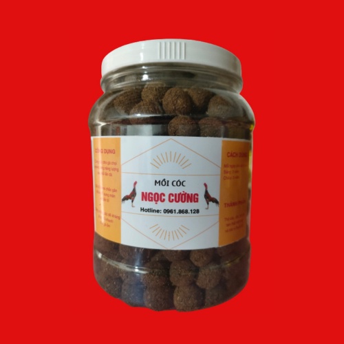 Mồi cóc rắn cho gà chọi 500g 520 viên