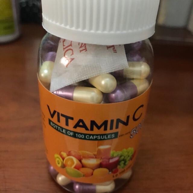 Vitamin C 500mg  Tăng đề kháng mùa dịch