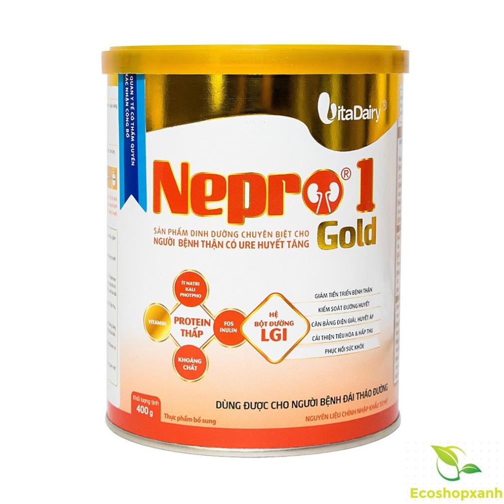 Combo 3 lon Sữa Nepro gold 1 400g/Date mới nhất thị trường