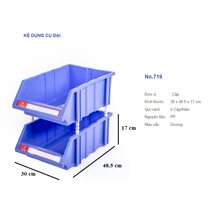 Kệ Dụng Cụ DUY TÂN Nhỏ-Trung-Lớn-Đại - Khay chuyên dụng đựng linh kiện điện tử, bu lông , ốc vít | Hibucenter