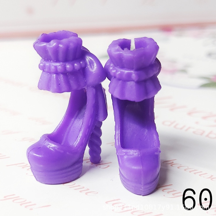 Giày Bốt Cao Gót 30cm Pha Lê Thay Đổi Nhiều Kiểu Búp Bê barbie