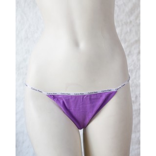Quần lót nữ bikini cotton dây lưng nhỏ Ck