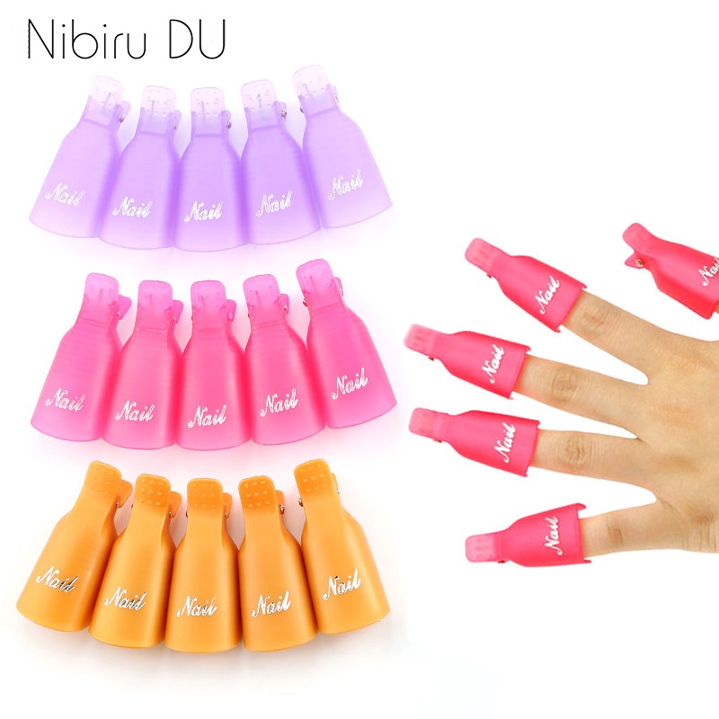 Kẹp Ủ Tháo Gel UV Cho Móng Tay