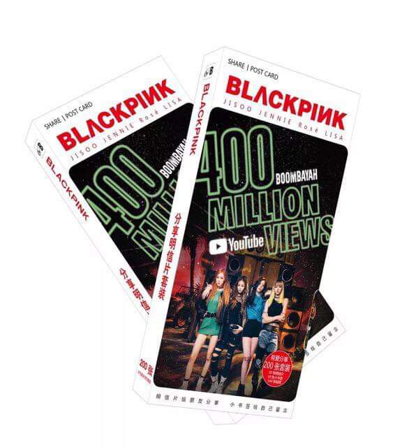 Postcard 180 ảnh của blackpink, postcard kpop black pink