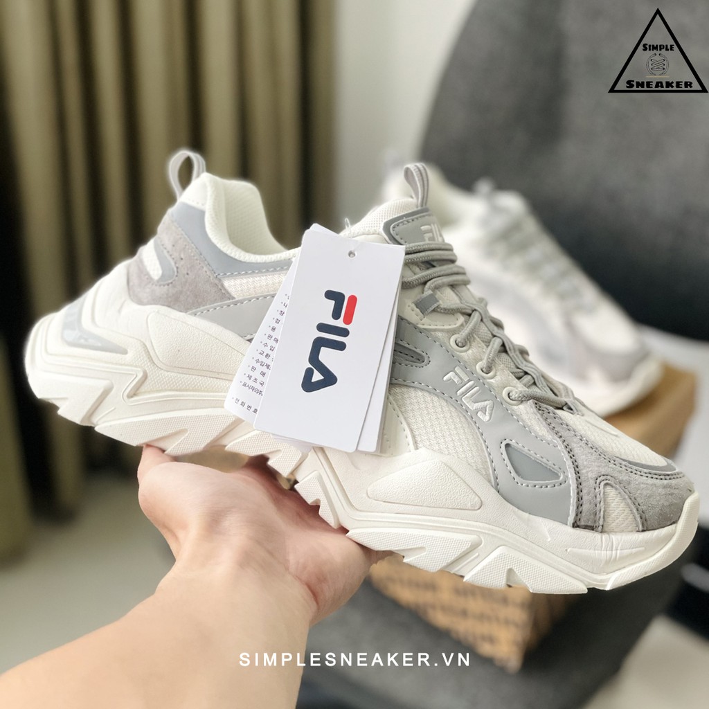Giày Sneaker Tăng Chiều Cao 6cm Fila Interation Hàn Quốc - Hàng Chính Hãng - Tôn Dáng Cực Cool