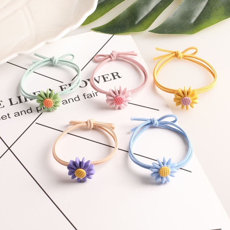 Chun buộc tóc hoa LALAOV PKT19