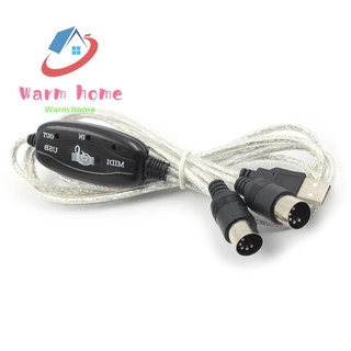 Cáp Chuyển Đổi Midi Sang Usb Cho Máy Tính