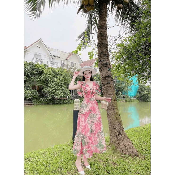 ĐẦM VOAN THIẾT KẾ SIÊU ĐỘC LẠ VỚI CÁC HỌA TIẾT BẮT MẮT SIÊU ĐẸP UP