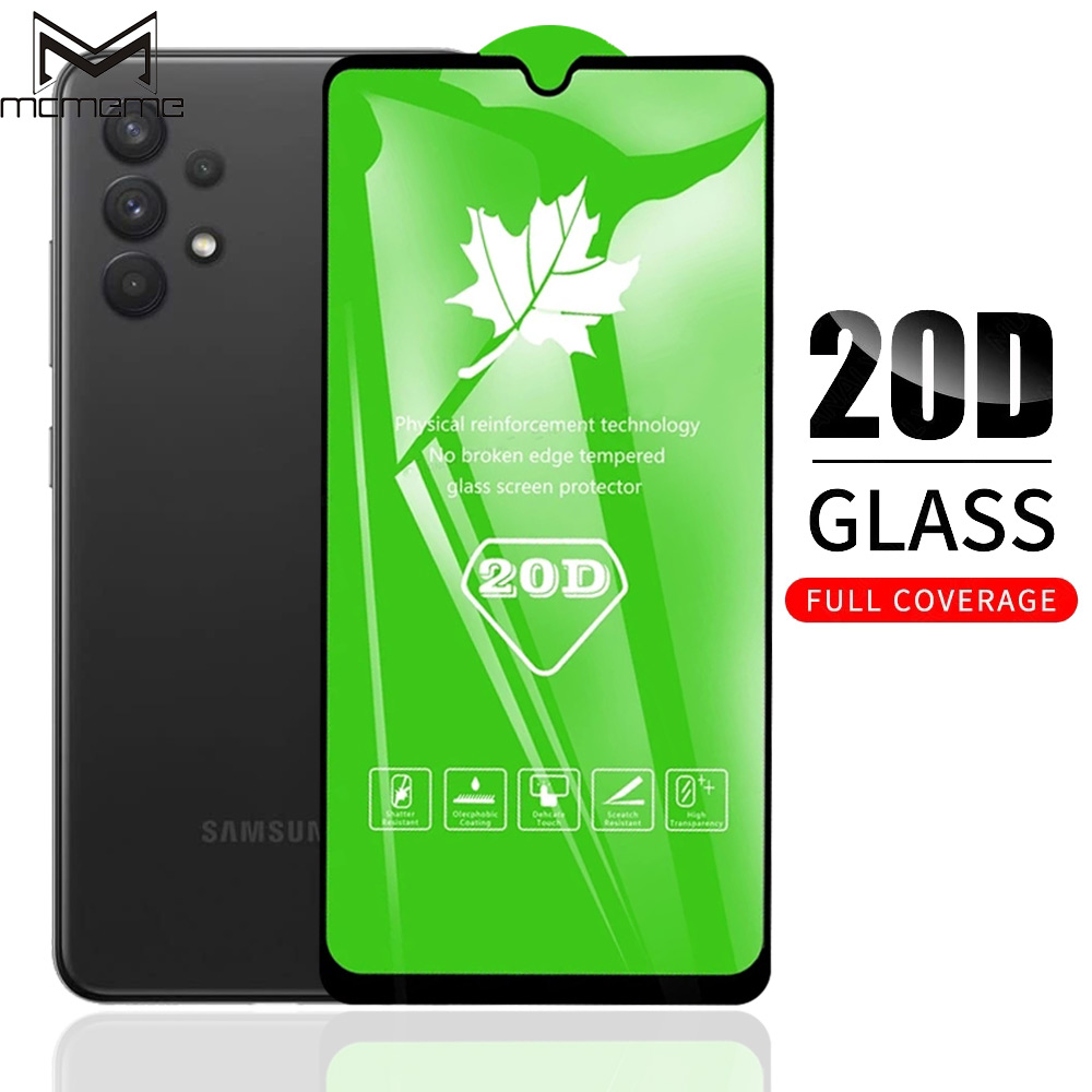 Kính cường lực 20D toàn diện sáng tạo cho Samsung Galaxy A02 A02s A12 A32 A42 A52 A72 5G 4G