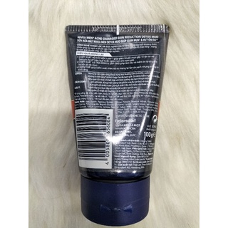 Sữa rửa mặt Nivea Men 100g (hàng trầy xước)