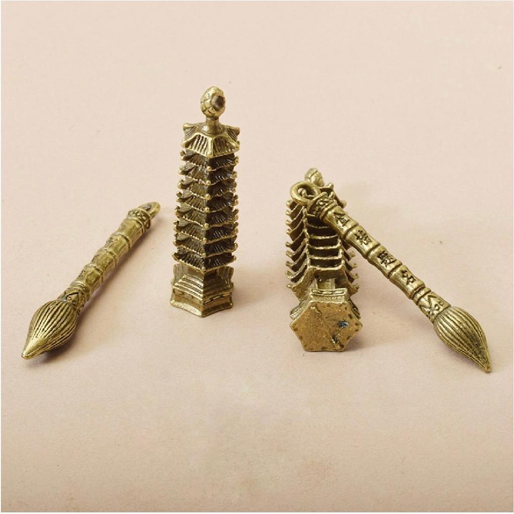 Tháp Văn Xương 9 tầng,Tháp Văn Xương 9 tầng 13cm,18cm,22cm làm bằng hợp kim HÀNG ĐẸP