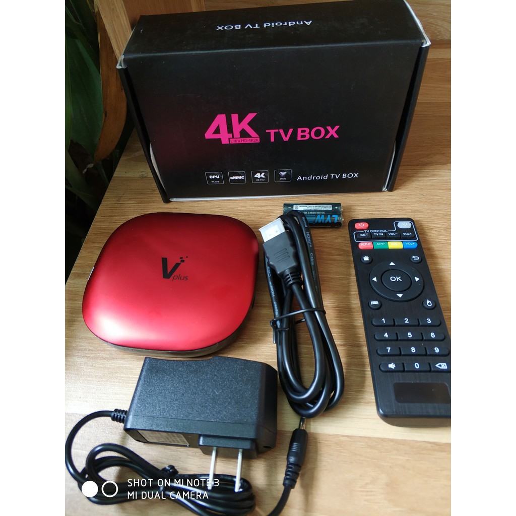 MAU MAU ĐẾN SHOP SỞ HỮU "ANDROID TV BOX 2019 "VLUS" XEM VIDEO 4K ROM 8GB"