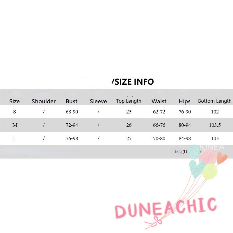 DUNEA Set Đồ 2 Món Áo Tank Top Trơn Thắt Nơ Eo Và Quần Dài Màu Trơn Cho Nữ