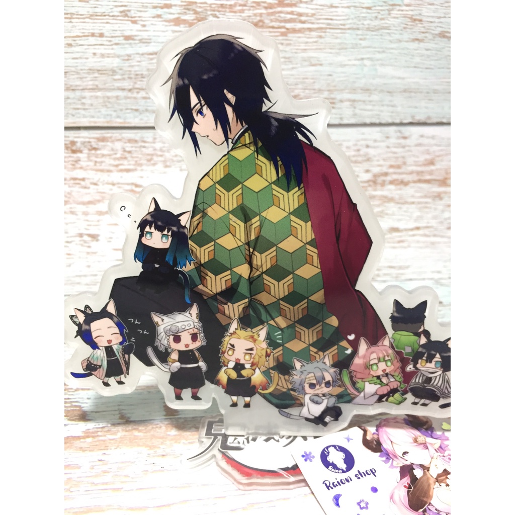 Mô Hình Standee Acrylic Mica Anime Kimetsu no Yaiba
