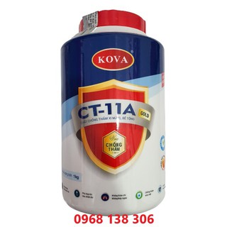 Chất chống thấm xi măng, bê tông kova ct-11a gold 1kg