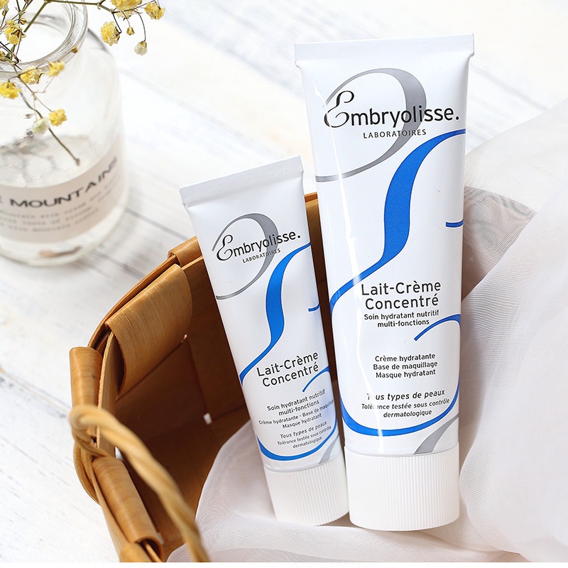 Kem Lót Dưỡng Ẩm Phục Hồi Da Embryolisse Lait Creme Concentre 30ml và 75ml