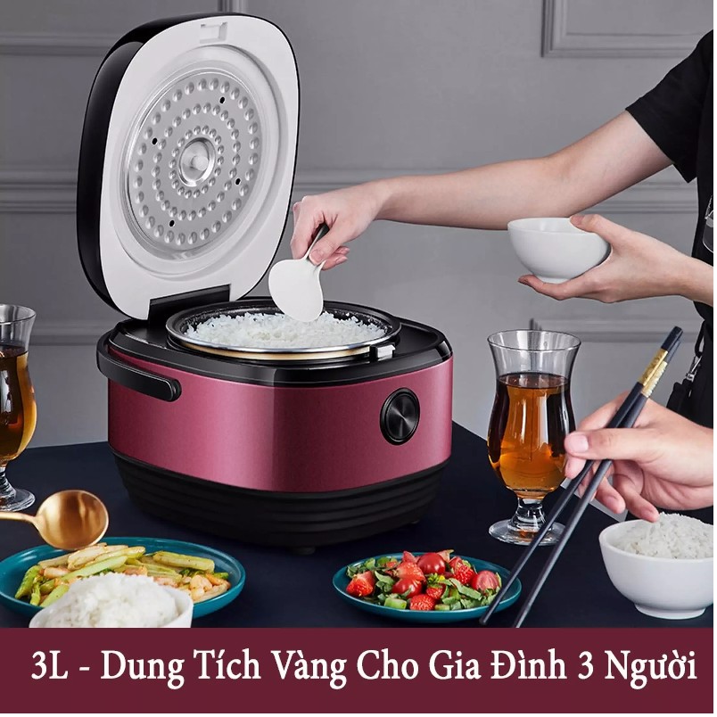 Nồi cơm điện - Nồi cơm điện đa năng tiết kiệm điện , giá rẻ - nồi cơm phù hợp với 1-3 người ăn