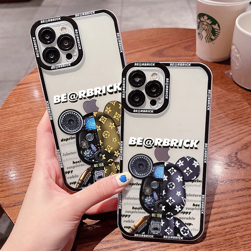 Ốp điện thoại iphone KAWS cơ khí Trong suốt Ốp iphone 13 12 11 pro max 6 6s 7 7plus 8 plus se x xs xr xsmax-G3M