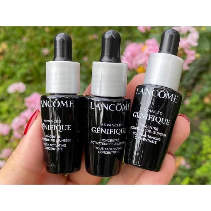 [Mini]Sẵn Serum bi lăn dưỡng mắt 5ml và Serum Lancome 7ml