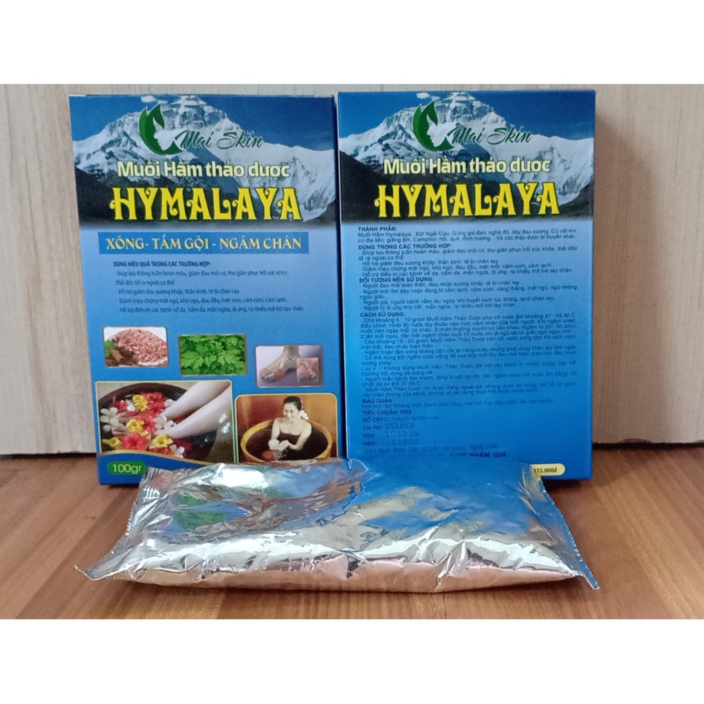 Muối hầm thảo dược Hymalaya 100g