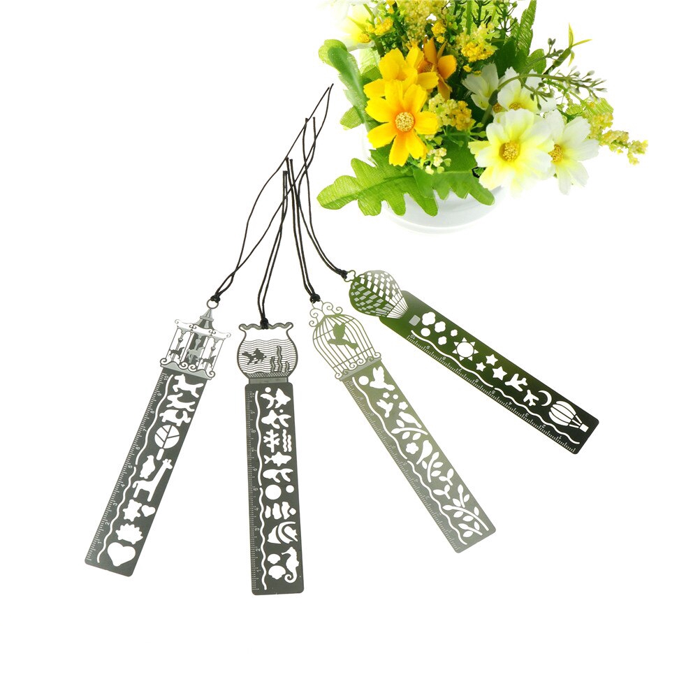 Thước kẻ vẽ bookmark dài 10cm