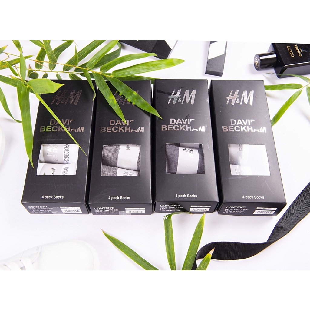 Hộp 5 đôi tất cho nam cổ cao  và cổ ngắn