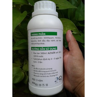(MIỄN PHÍ VẬN CHUYỂN) COMBO Neem 500ml, 2 gói thuốc nấm coc85, 1 phân cá hạt
