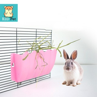 Máng cỏ khô gắn lồng Guinea Pig (bọ ú, chuột lang), thỏ, sóc bắc mỹ, chinchilla