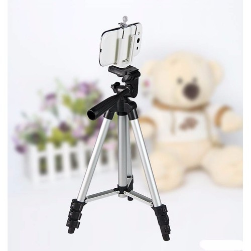 Gậy Tripod 3110A - Chân Đỡ Máy Ảnh Du Lịch - Có Kẹp Điện Thoại