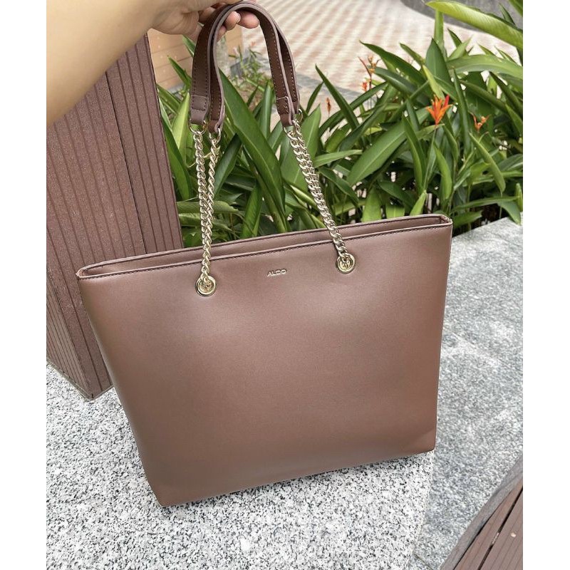 - Túi tote công sở vừa laptop 15inch  Aldio Ailiddaa tote bag--tone màu classic