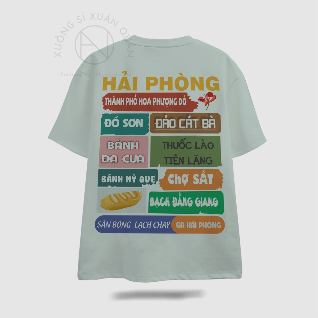 Áo thun cotton tay lỡ unisex, Áo phông Genz HẢI PHÒNG nam nữ