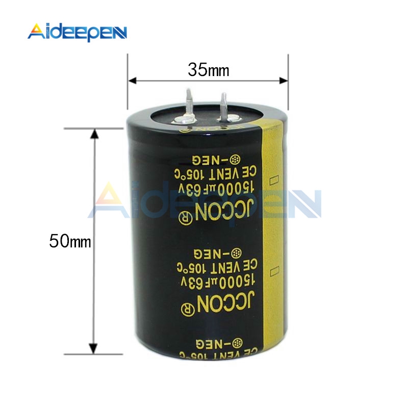 1 Tụ Điện Phân Bằng Nhôm 25v 50v 63v 80v 100v 10000uf 15000uf 22000uf 47000uf | BigBuy360 - bigbuy360.vn