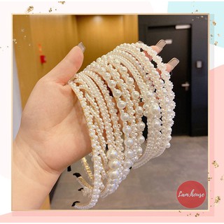 Cài tóc/ bờm tóc đính hạt phong cách Hàn Quốc hottrend xinh xắn cho nữ