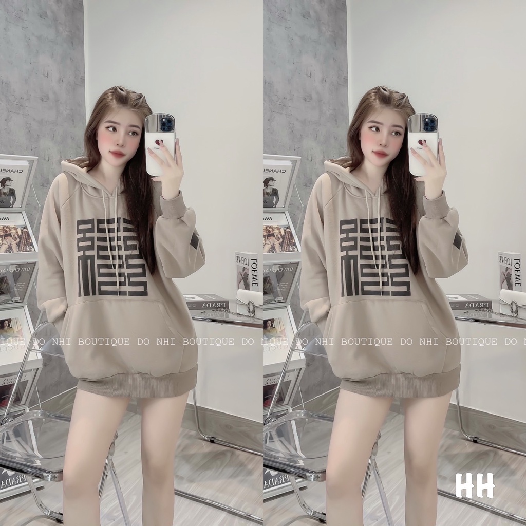 ÁO NỈ HOODIES FD SIÊU HOT MÀU NÂU TÂY SANG XỊN ĐẲNG CẤP