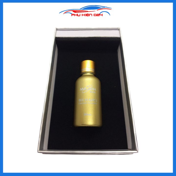 Bình xịt phủ nano siêu kỵ nước cho kính ô tô Hydrophobic 9H Nano mạ gốm 30ML OEM