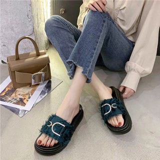 Dép đế bánh mì cao 5cm ANDUSTORE [Video+ảnh thật shop chụp]