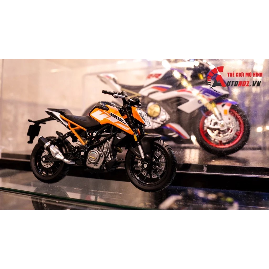 MÔ HÌNH XE KTM 250 DUKE 1:18 BBURAGO 7454