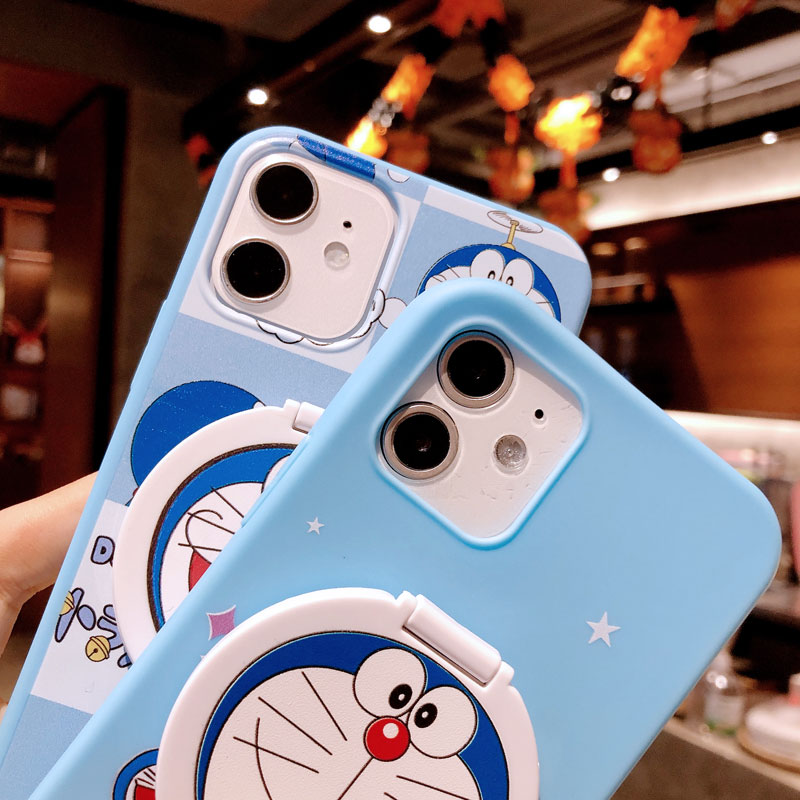 Ốp điện thoại họa tiết Doraemon 3D cho iPhone 11 12 Pro Max 12Mini Se 2020 X Xr Xs Max 7 8 Plus 5s 5 Se 6 6s 7 8 Plus