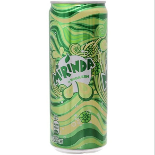 Nước Mirinda vị Soda kem lon 330ml