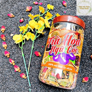 Trà detox hoa ngũ cốc thanh nhiệt.