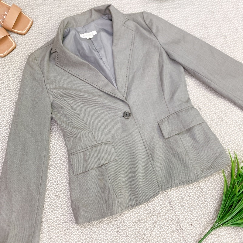 Vest Công Sở Màu Xám Thiết Kế Sang Trọng Size M