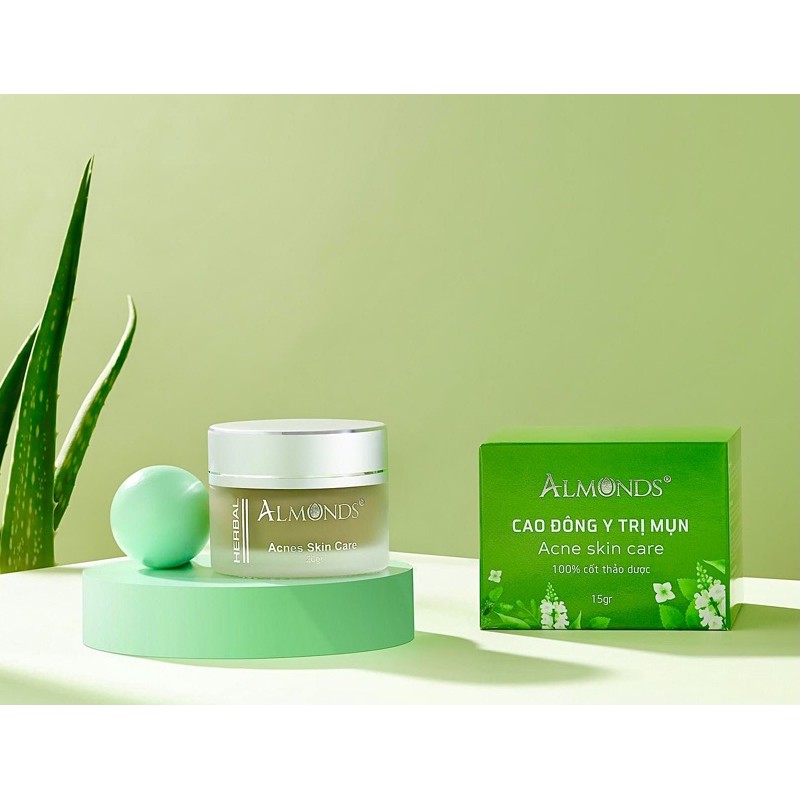 Cao mụn đông y Acnes Skin Care Almonds