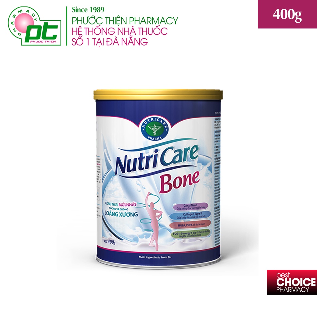 NutriCare Bone - Sữa Phòng Ngừa Loãng Xương Lon 900g