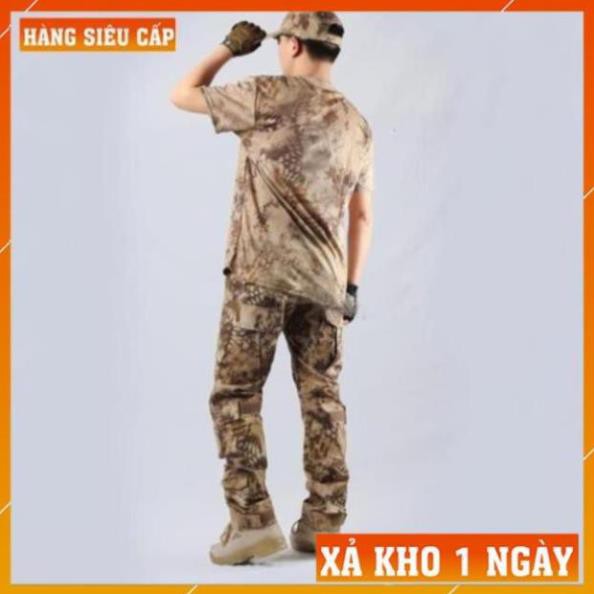 [FreeShip – Xả Kho 1 Ngày] Áo Thun Nam Rằn Ri Lính Mỹ - Áo Phông Nam cotton Quân Đội !