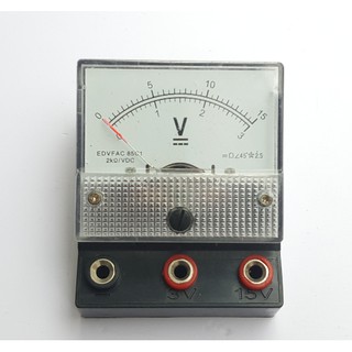 Ampe kế, vôn kế chỉ thị kim (1 chiều)