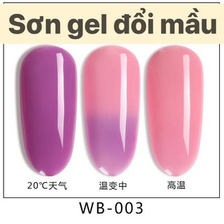 Sơn gel AS đổi màu- (mã WB)
