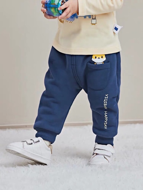 Quần Nỉ Túi Gấu QATE237 cho bé | BigBuy360 - bigbuy360.vn