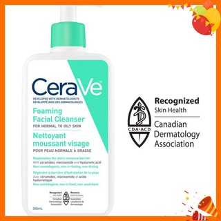Sữa rửa mặt Cerave dịu nhẹ 236ml đủ bill
